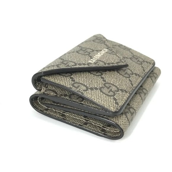 Auth GUCCI 681704 Collaboration Paper mini wallet The Hacker Project Trifold wal - Picture 7 of 16